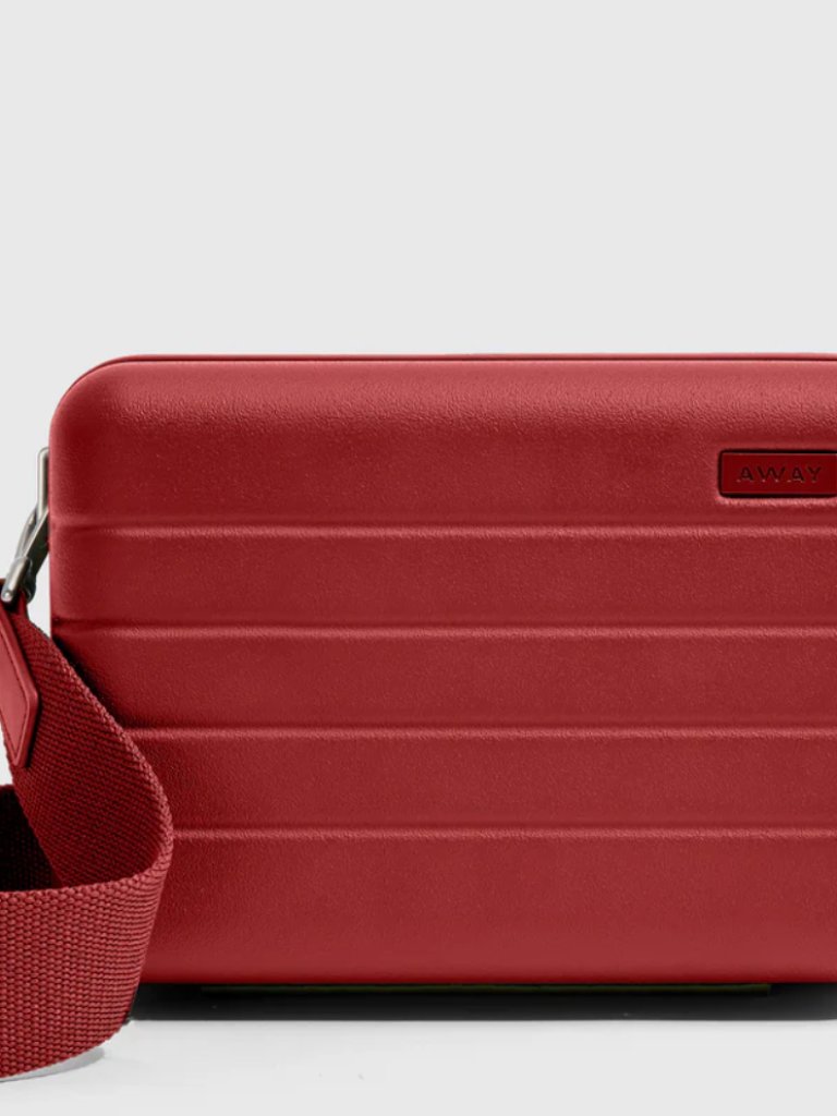 Away Mini Crossbody In Tango Red